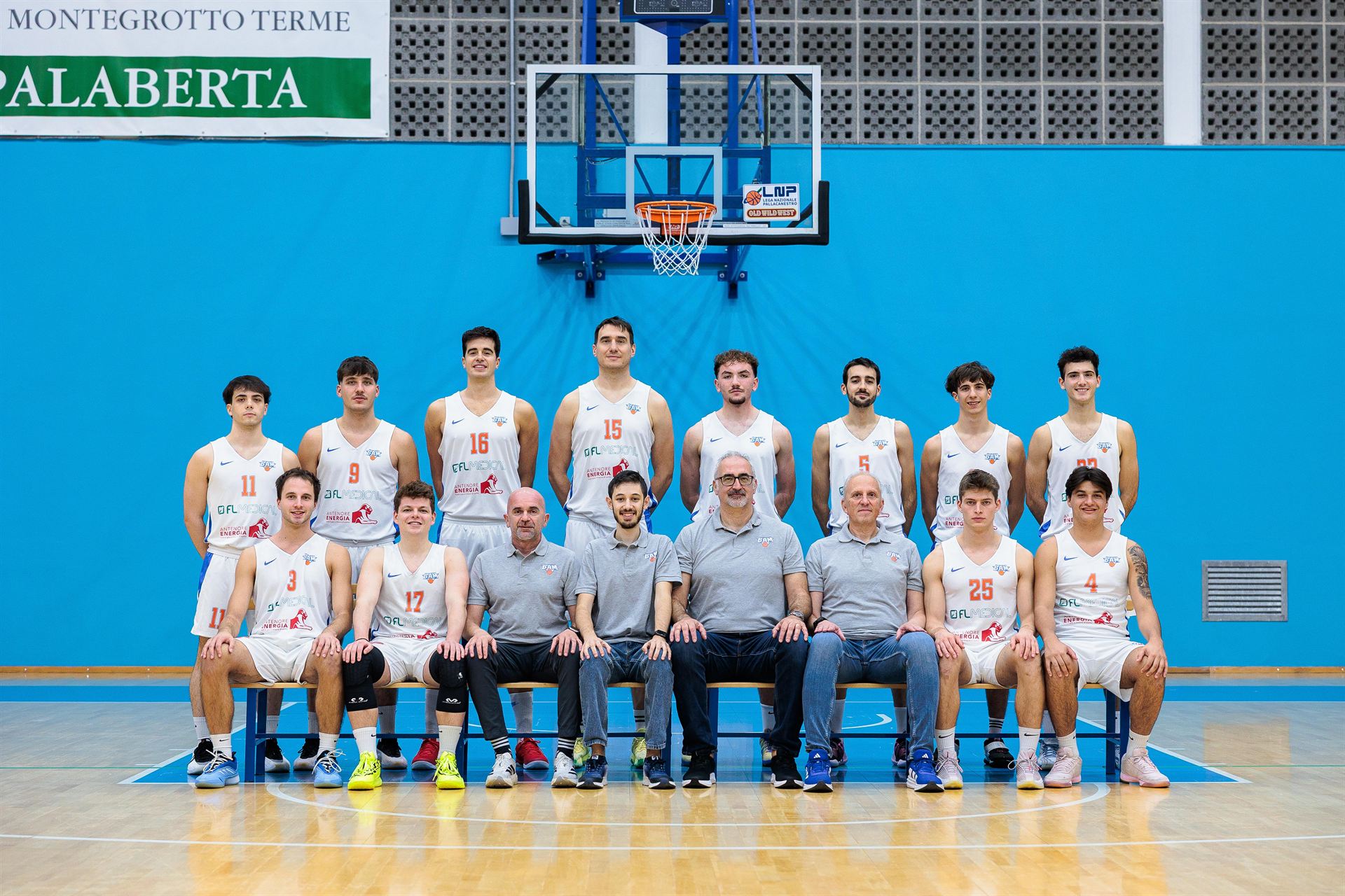 La Prima Squadra del Basket Abano Montegrotto La Prima Squadra del Basket Abano Montegrotto